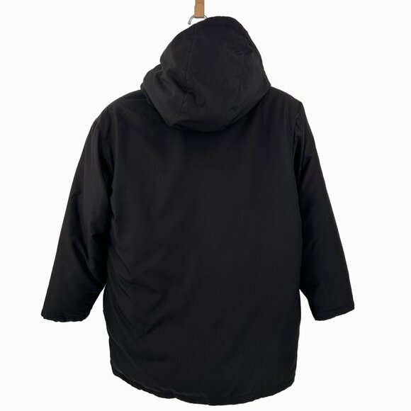 LANDS' END DIRECT MERCHANTS GOOSEDOWN PARKA PUFFER INTERIOR COAT - XL 18-20 - Picture 3 of 7